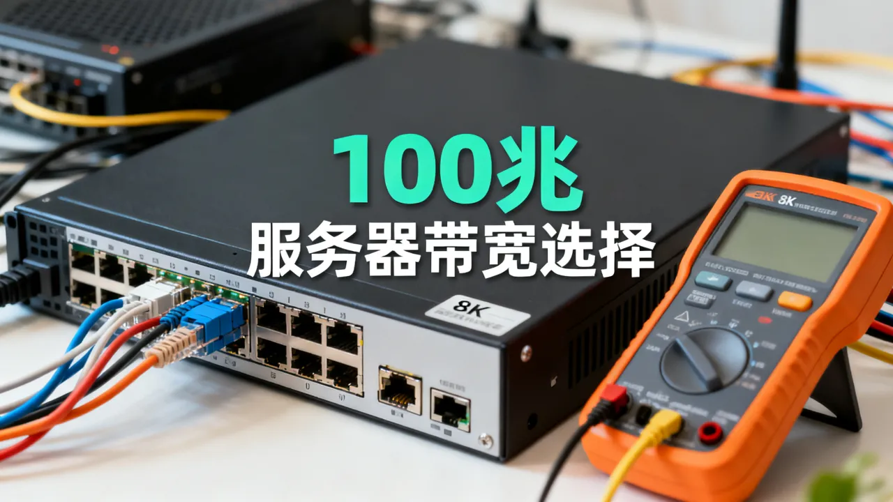 宽带100兆的服务器够用吗？服务器带宽怎么选择？