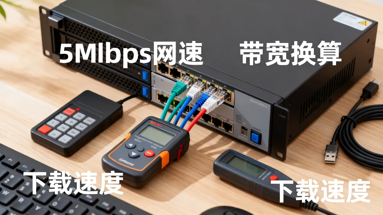 服务器5mbps是多少兆的网速，5mbps带宽换算多少兆每秒下载速度