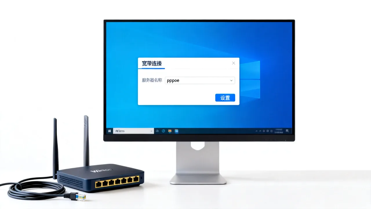 win10宽带连接服务器名怎么填？宽带连接服务器名称设置方法