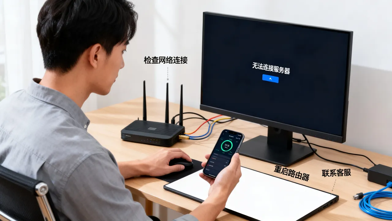 为什么id登陆无法连接服务器出错，账号无法连接服务器怎么办