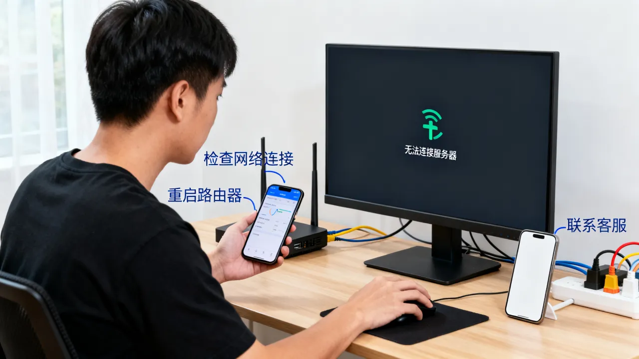 为什么id登陆无法连接服务器出错，账号无法连接服务器怎么办