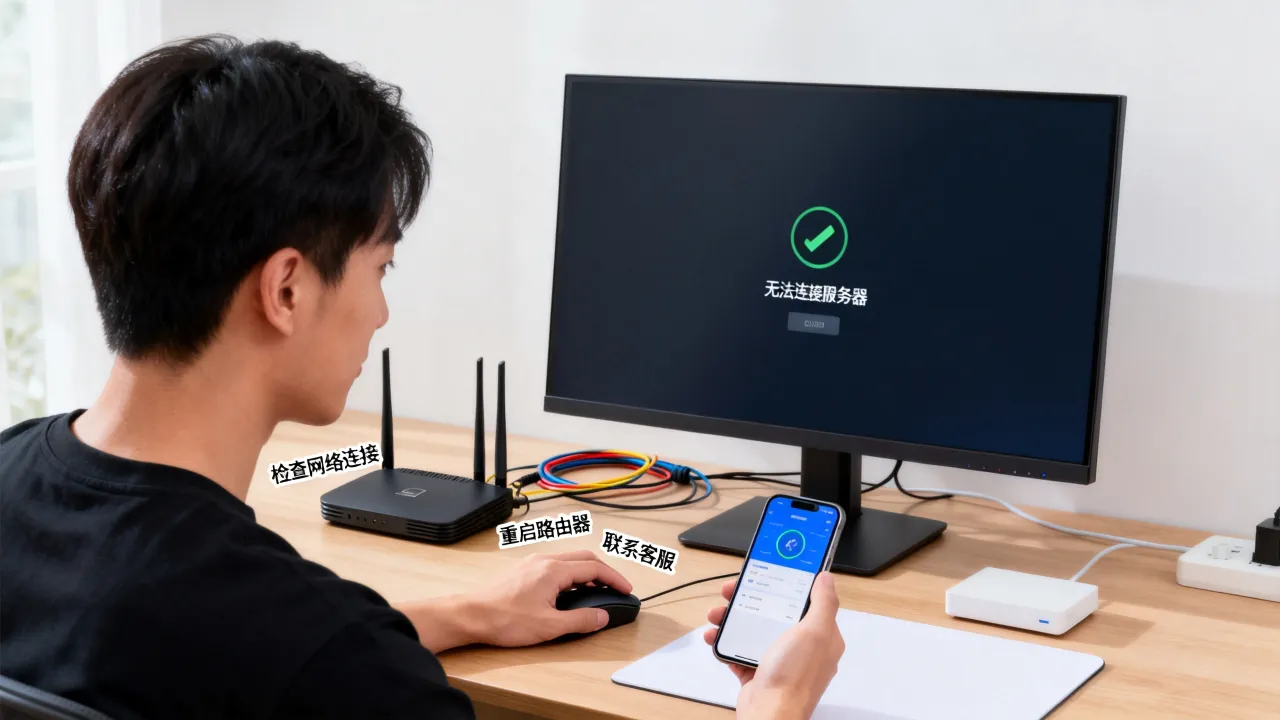 为什么id登陆无法连接服务器出错，账号无法连接服务器怎么办