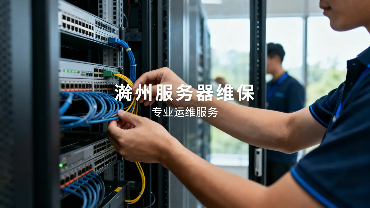 滁州服务器维保公司哪家靠谱？专业运维服务怎么选