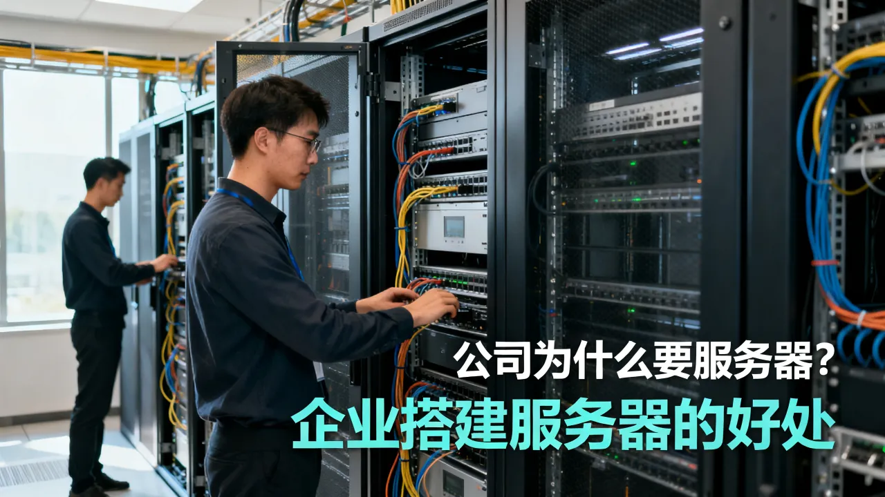 公司为什么要服务器，企业搭建服务器有哪些好处和作用？