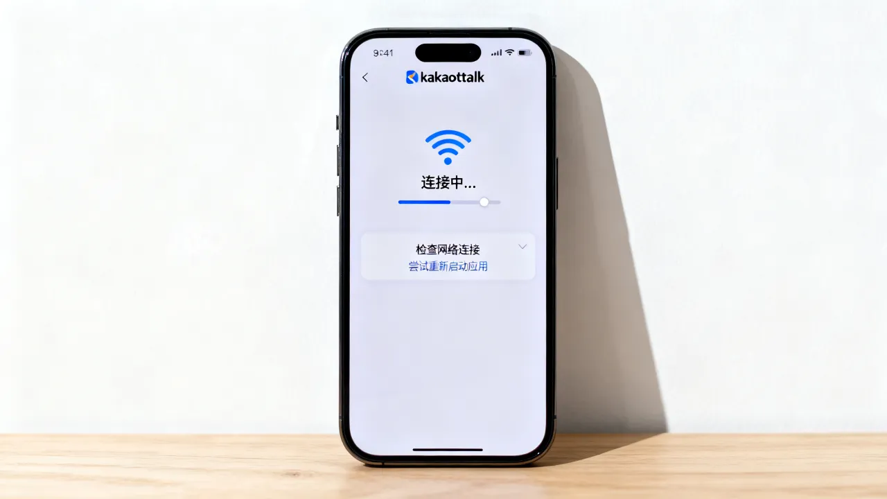 kakaotalk下载了为什么连接服务器，连接不上服务器怎么回事