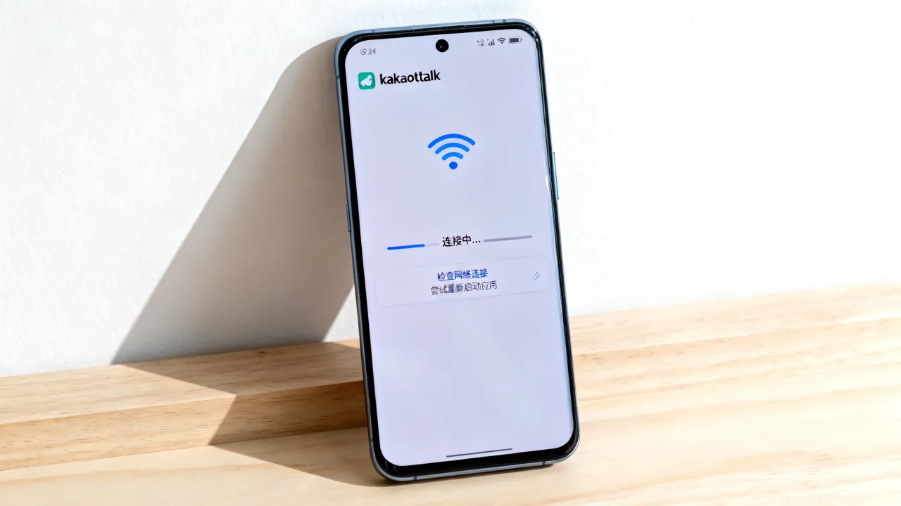 kakaotalk下载了为什么连接服务器，连接不上服务器怎么回事