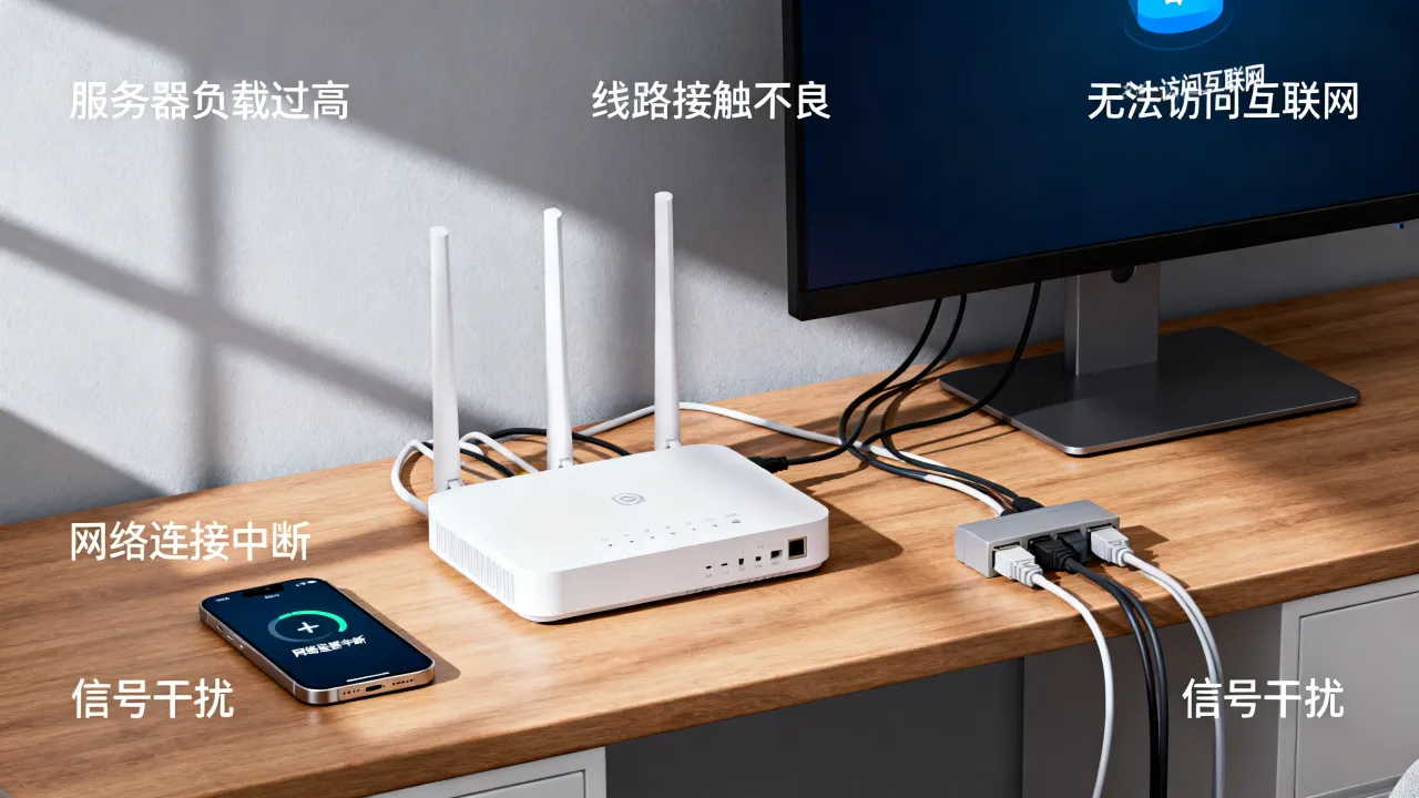 宽带掉网是服务器问题吗，宽带频繁掉线是什么原因