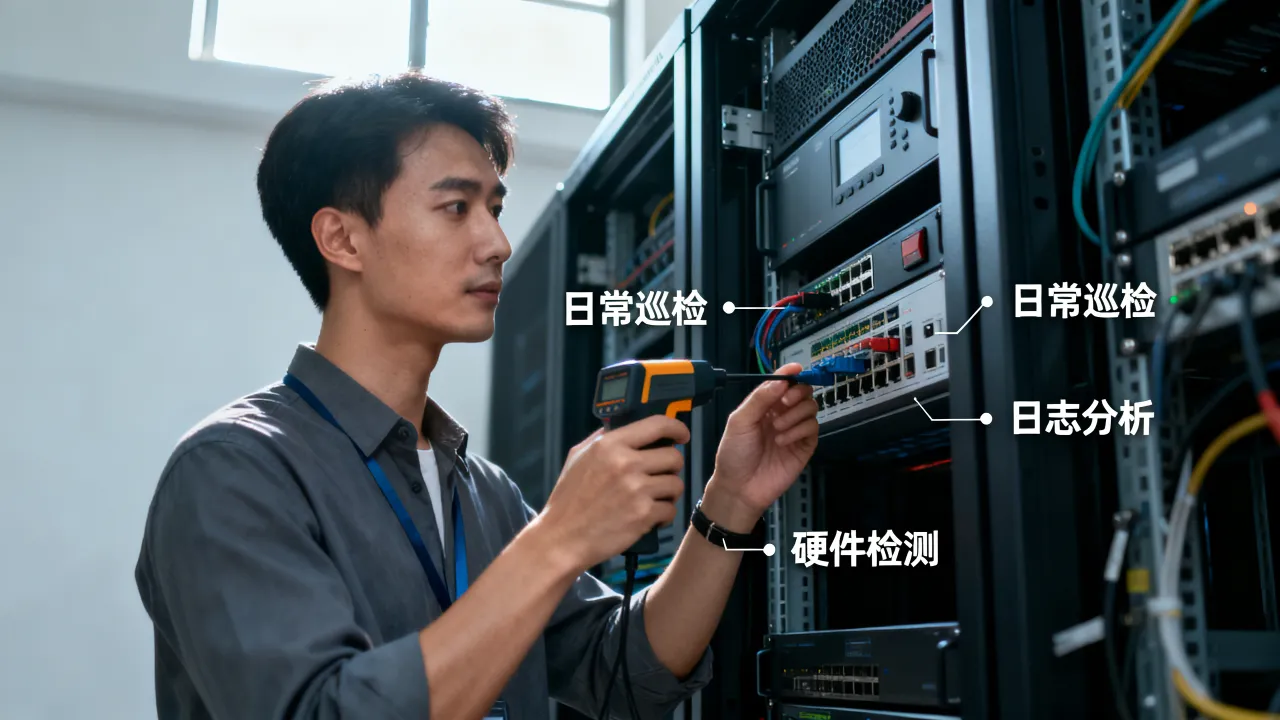 服务器运维日常管理有哪些关键要点？服务器宕机如何快速排查
