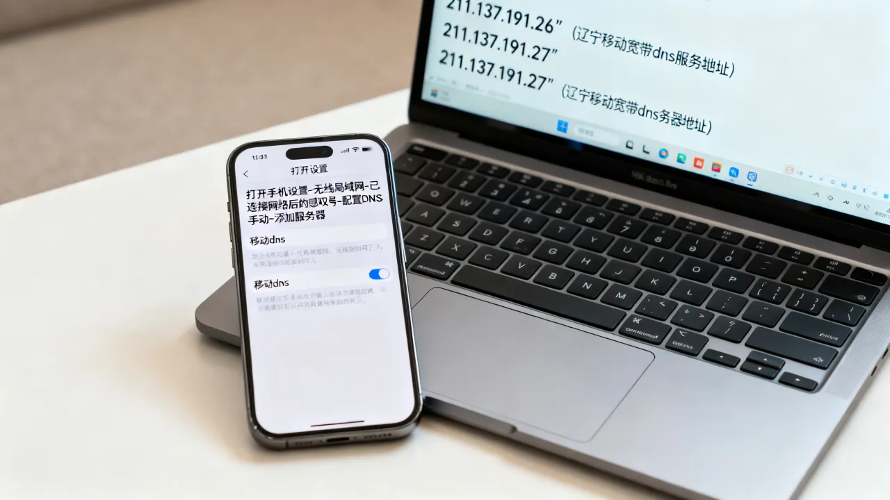 辽宁移动宽带dns服务器地址是多少？，移动dns怎么设置