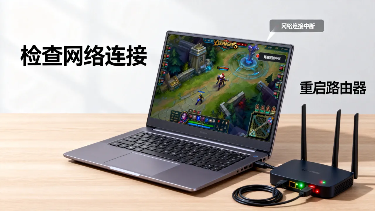 为什么lol一直失去服务器连接，英雄联盟频繁掉线怎么办