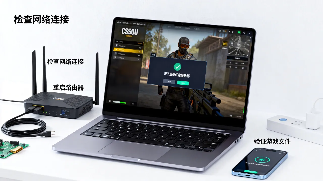 csgo为什么无法连接任意服务器,连接不上服务器怎么解决