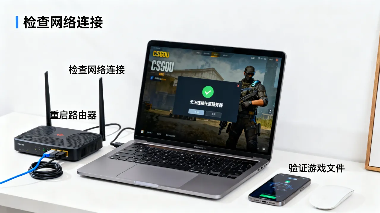 csgo为什么无法连接任意服务器，连接不上服务器怎么解决