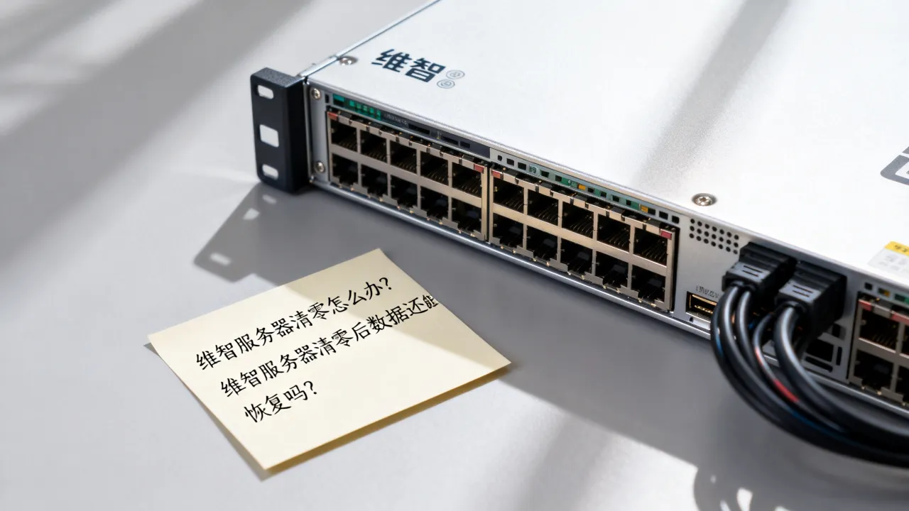 维智服务器清零怎么办？维智服务器清零后数据还能恢复吗？