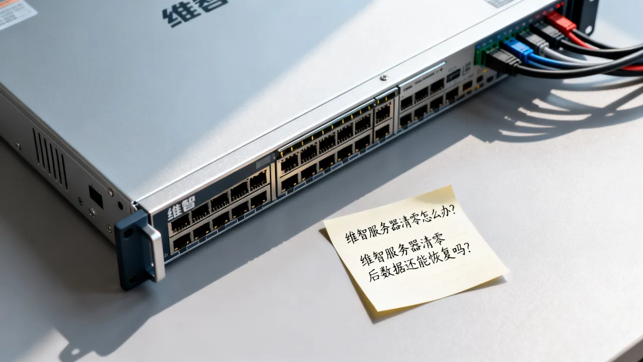 维智服务器清零怎么办？维智服务器清零后数据还能恢复吗？
