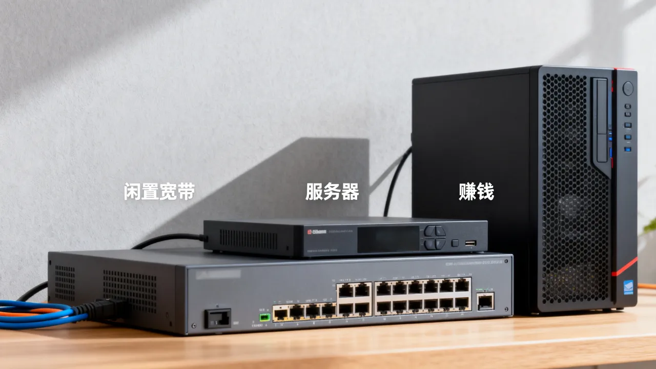 闲置宽带加服务器能赚钱吗，如何利用闲置带宽搭建赚钱服务器？