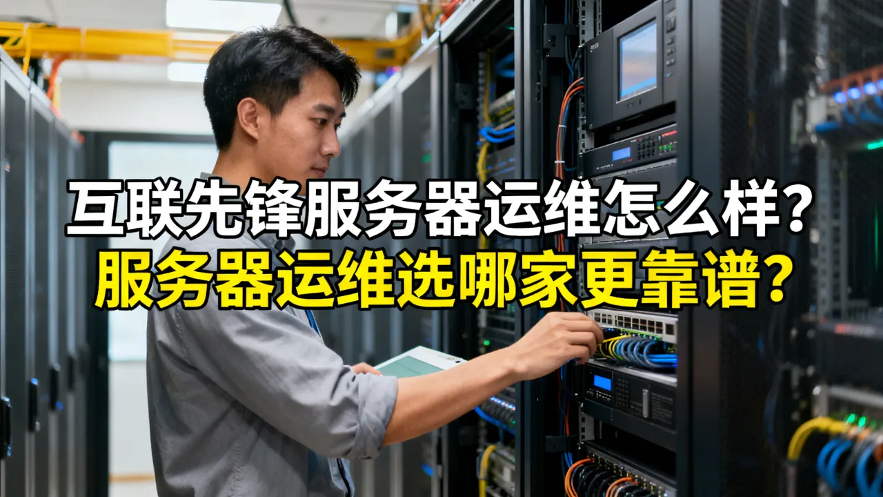 互联先锋服务器运维怎么样？服务器运维选哪家更靠谱？