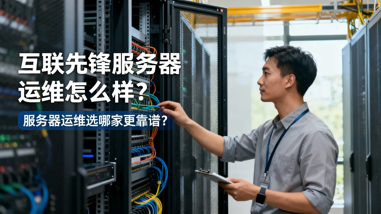 互联先锋服务器运维怎么样？服务器运维选哪家更靠谱？