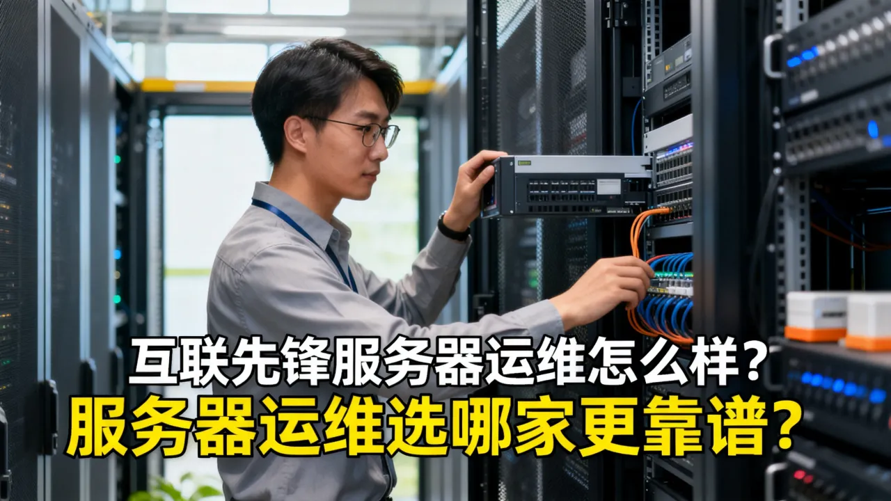 互联先锋服务器运维怎么样？服务器运维选哪家更靠谱？