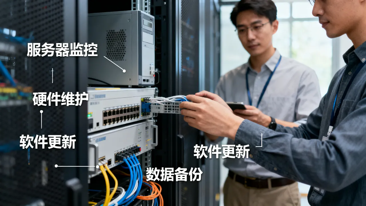 服务器运维的明细项有哪些，服务器运维包括哪些具体内容？