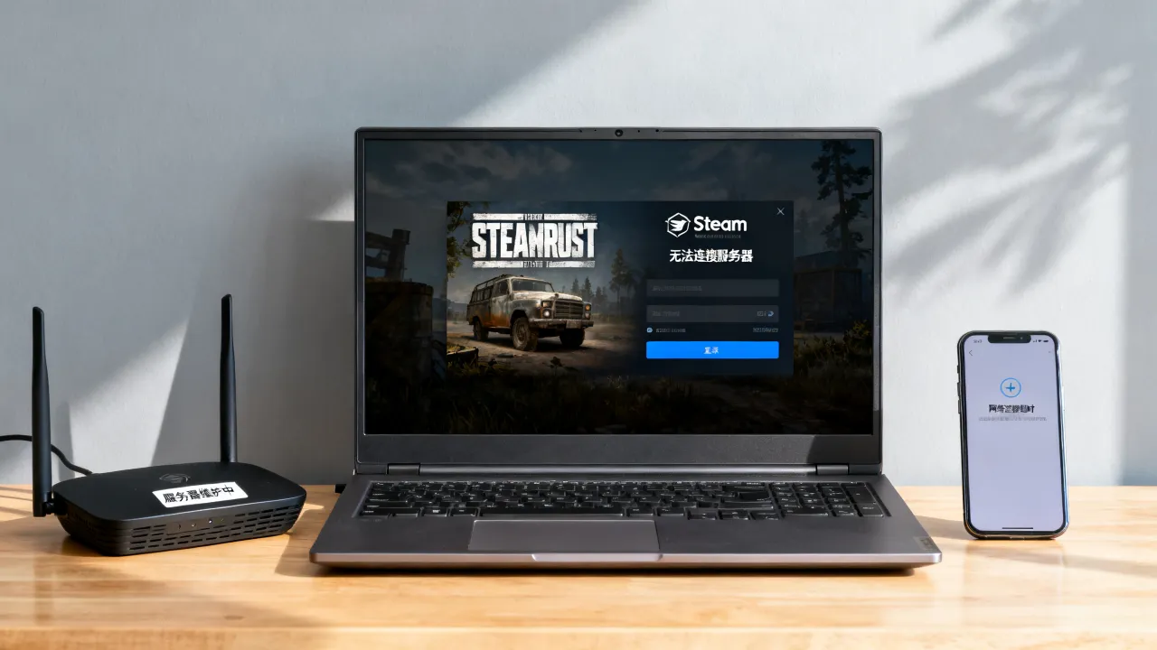 steamrust为什么进不了服务器，进不去服务器是什么原因