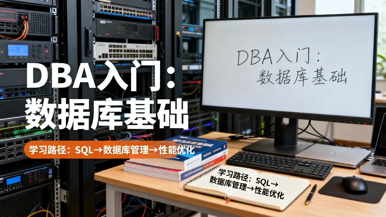 服务器运维DBA怎么入门，DBA学习路径怎么安排
