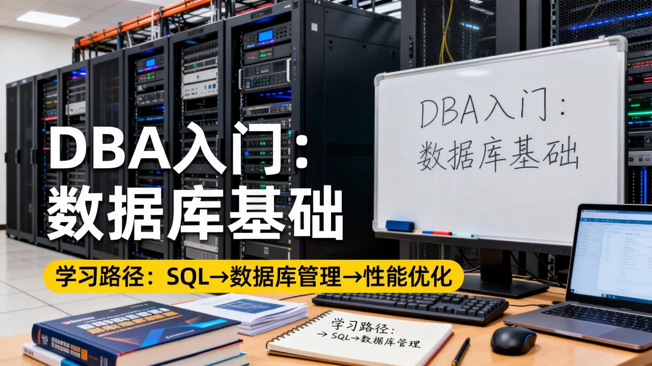服务器运维DBA怎么入门，DBA学习路径怎么安排