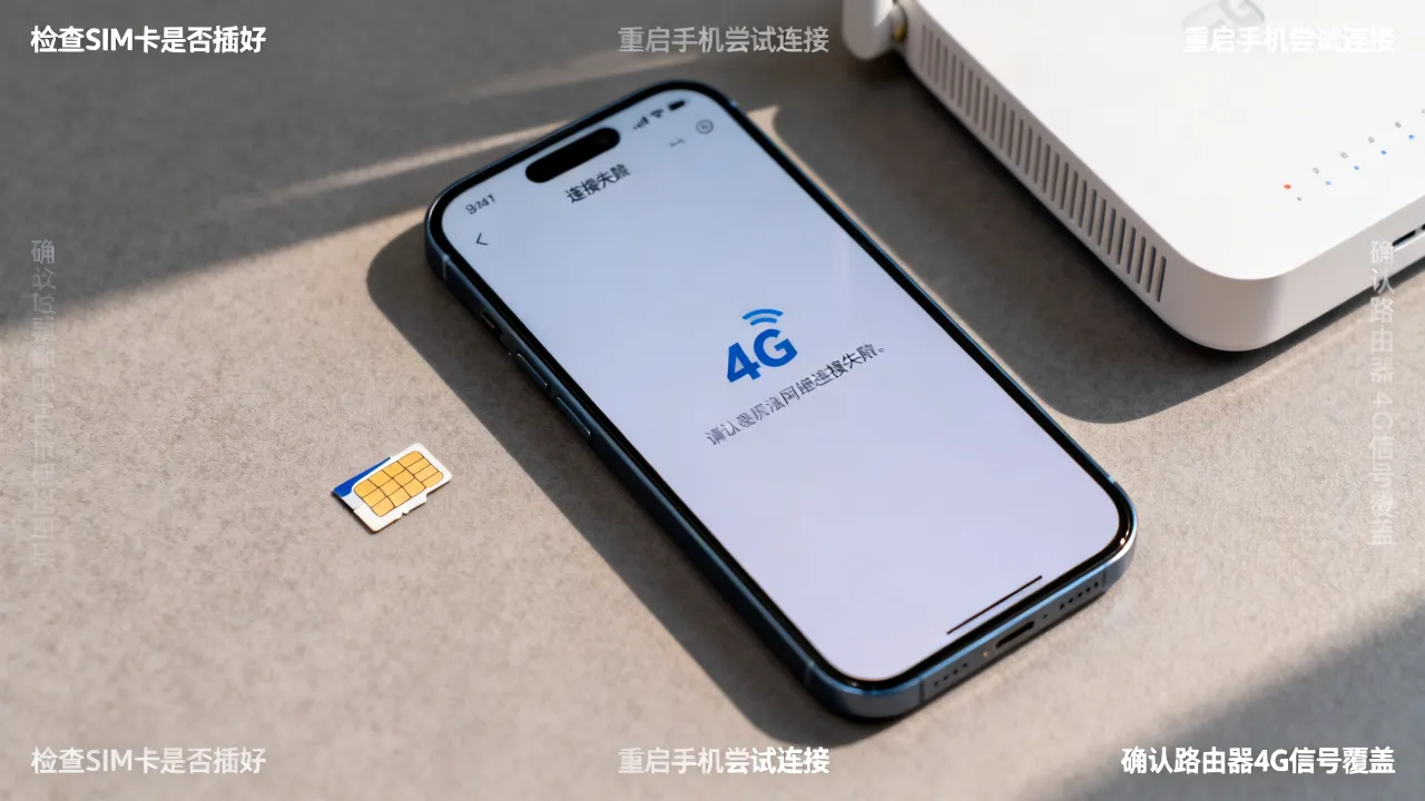 为什么手机突然上不了4G网络连接服务器，4G连不上服务器怎么办？