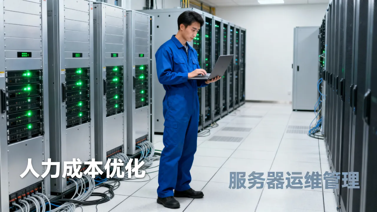 人力运维服务器如何管理?服务器运维人力成本怎么降低
