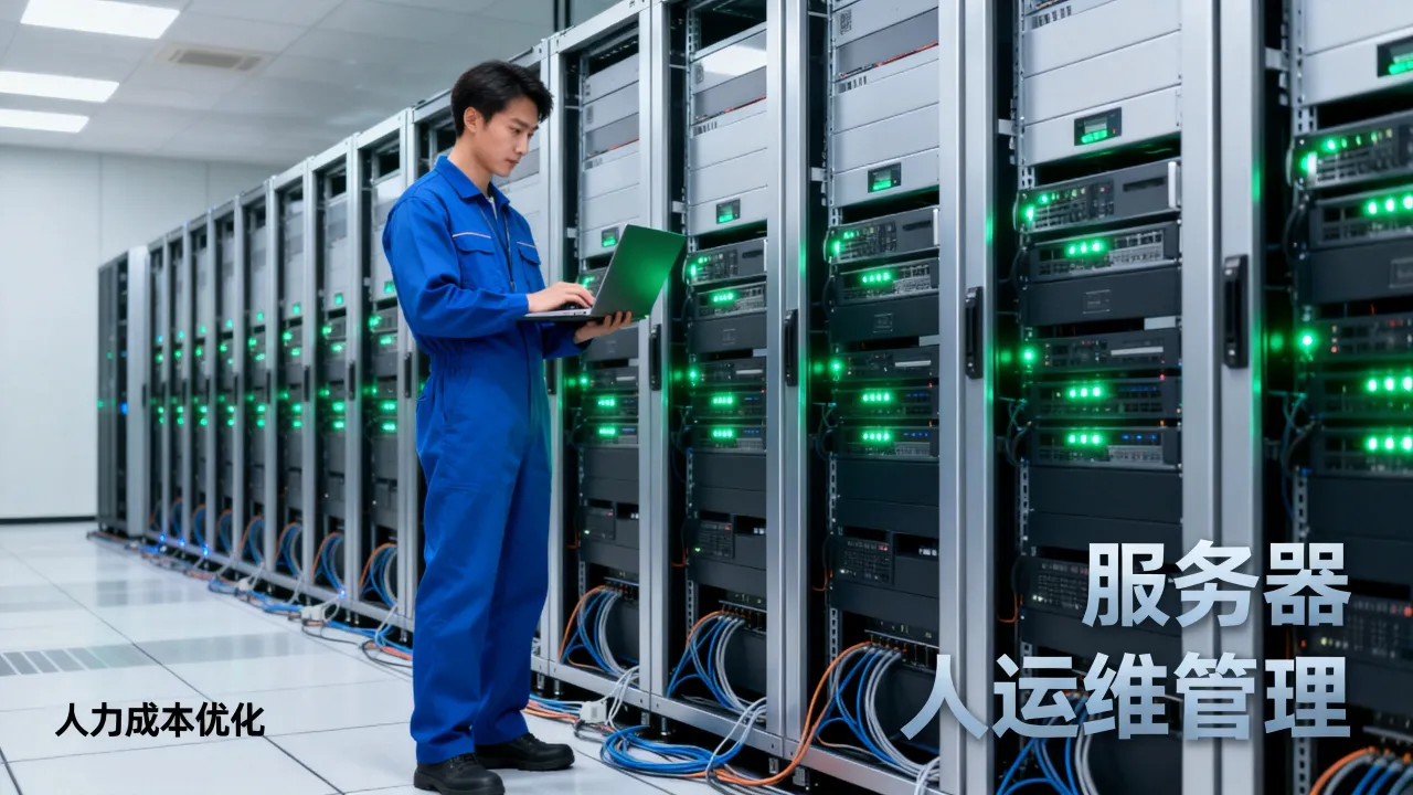 人力运维服务器如何管理？服务器运维人力成本怎么降低