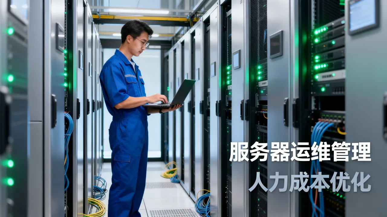 人力运维服务器如何管理？服务器运维人力成本怎么降低