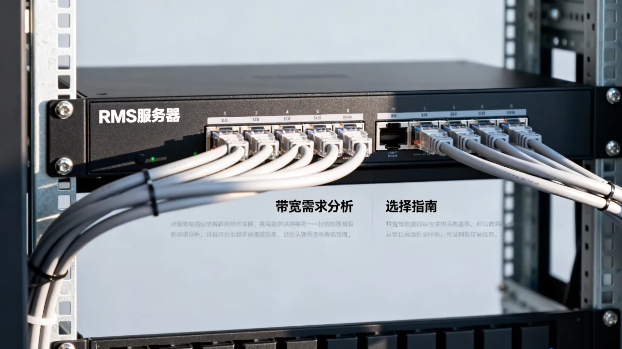 RMS服务器宽带需要多少？带宽大小如何选择才够用？