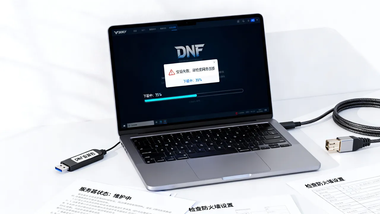 DNF为什么安装不上服务器，安装失败怎么办？