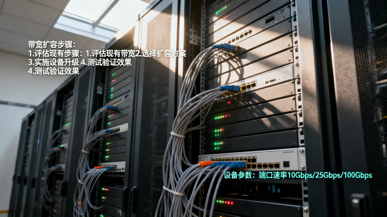 云端服务器宽带扩容怎么做，带宽不够用怎么办？