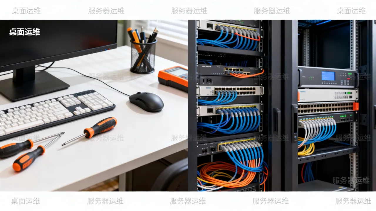 桌面运维与服务器运维