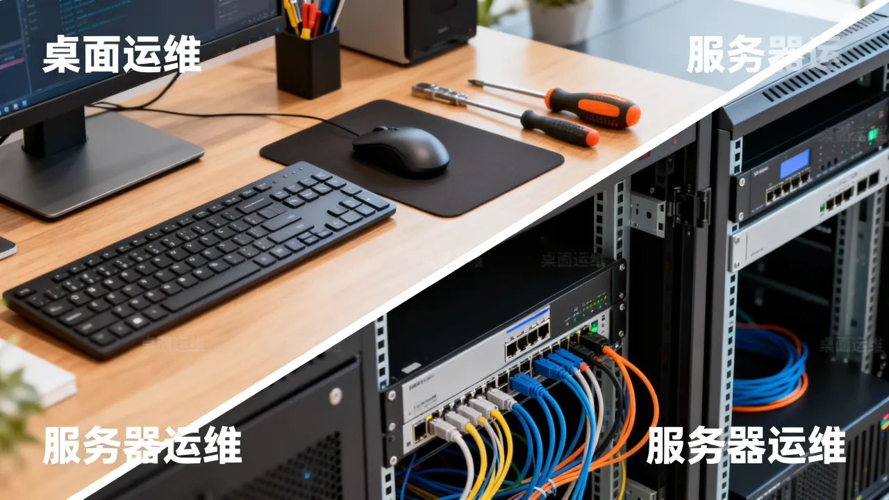 桌面运维与服务器运维