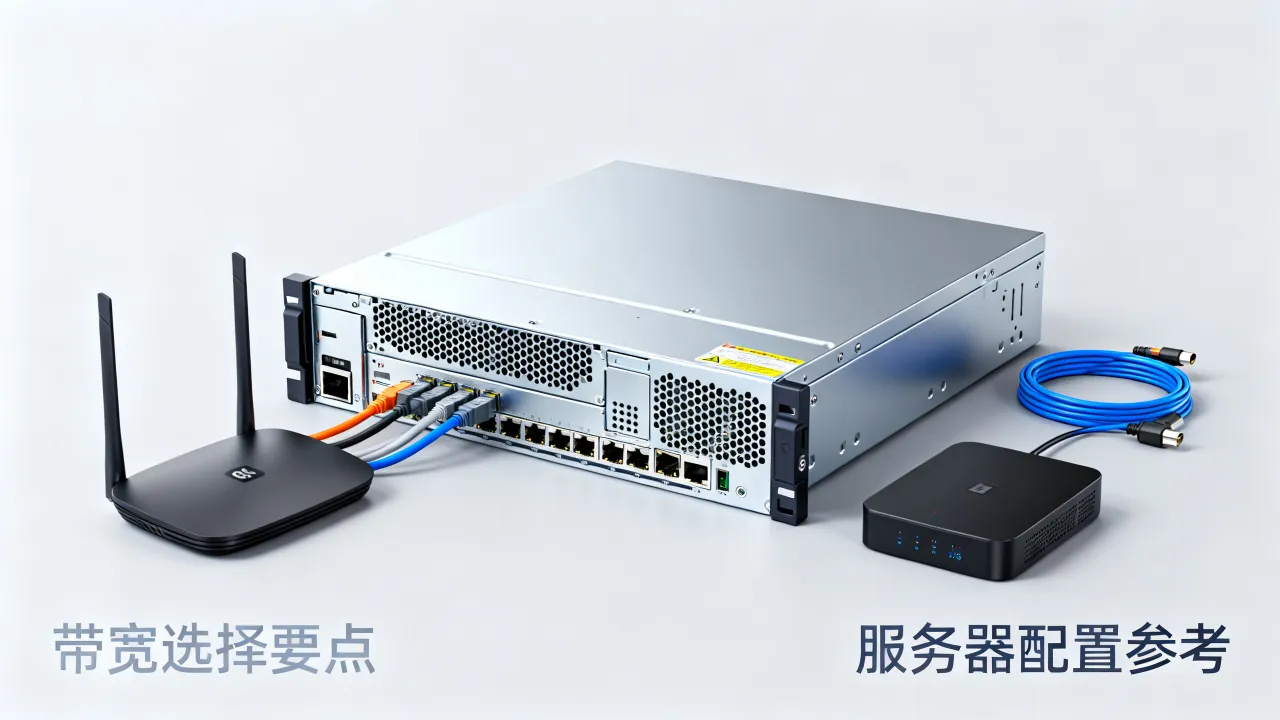 买服务器宽带怎么选，服务器带宽选多大合适？