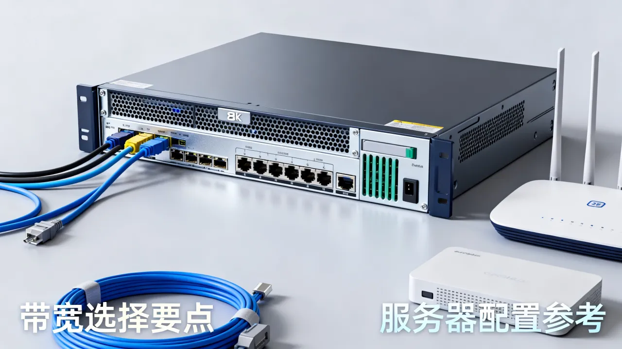 买服务器宽带怎么选，服务器带宽选多大合适？