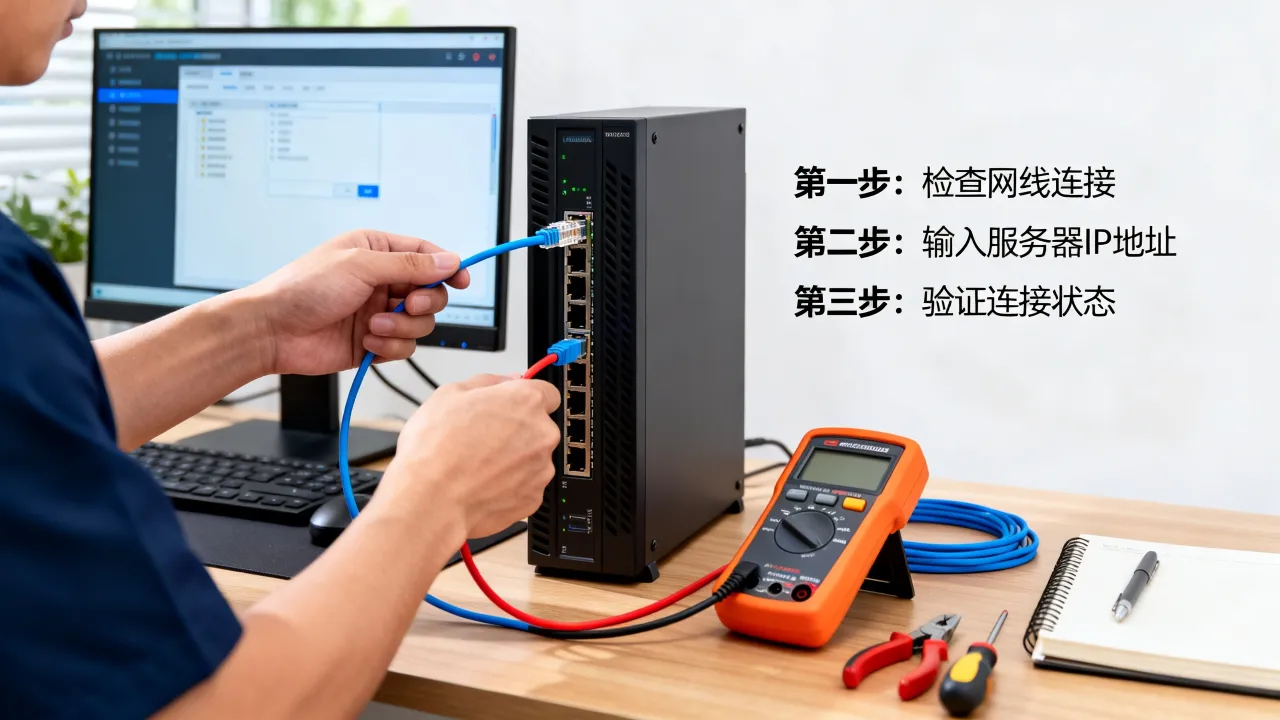 网维连接服务器教程如何操作，有哪些关键步骤？