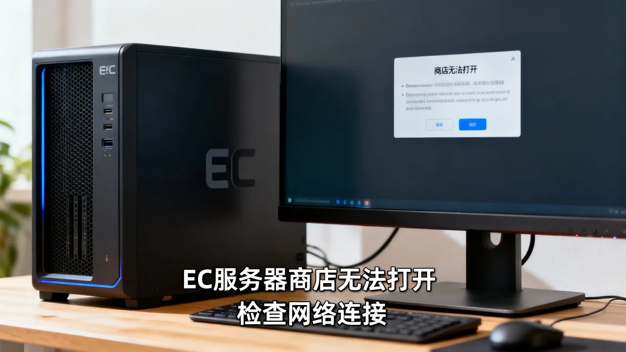 EC服务器为什么用不了商店，EC服务器商店打不开怎么办？