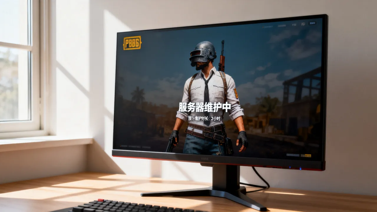 pubg为什么显示服务器在维护中，pubg维护中要等多久