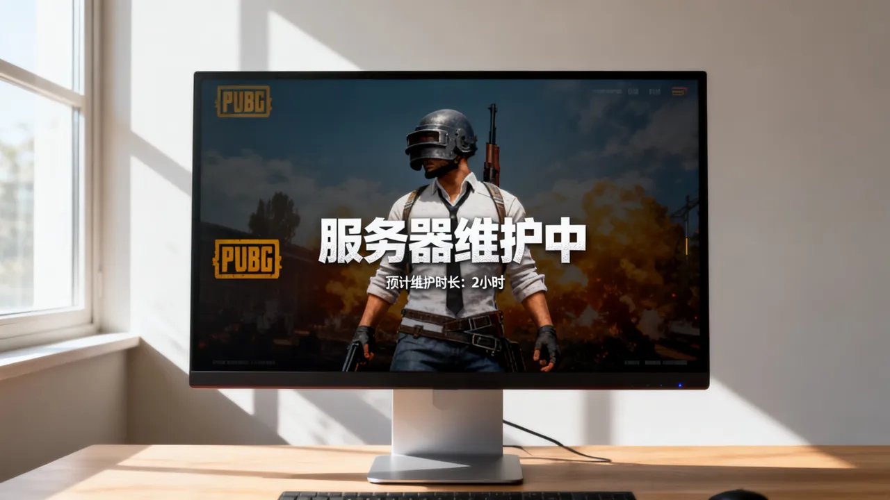 pubg为什么显示服务器在维护中，pubg维护中要等多久