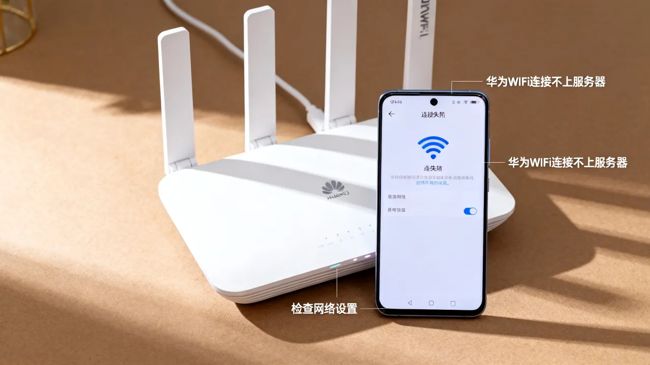 为什么华为wifi连接不上服务器，华为wifi连接不上服务器怎么办？