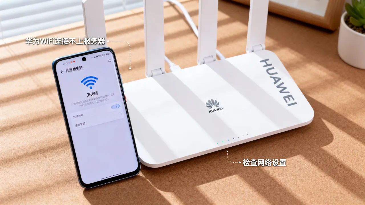 为什么华为wifi连接不上服务器，华为wifi连接不上服务器怎么办？