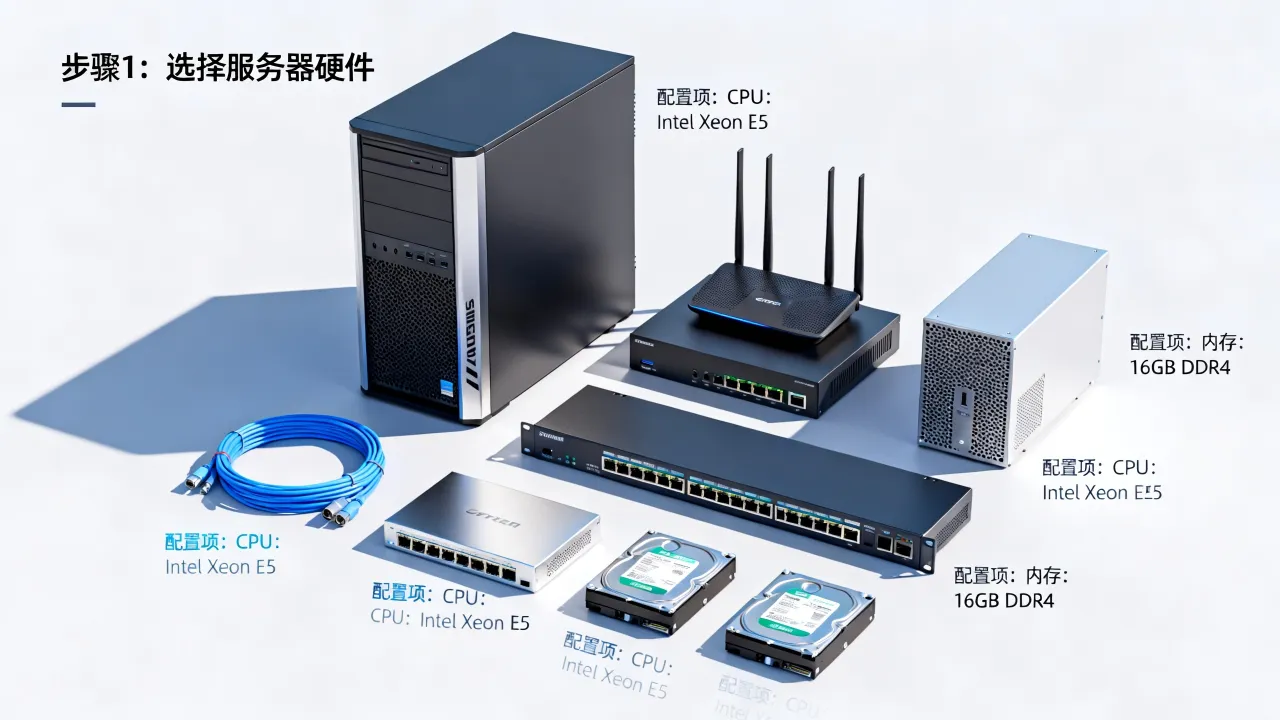 怎么搞宽带服务器，搭建服务器需要哪些配置呢？