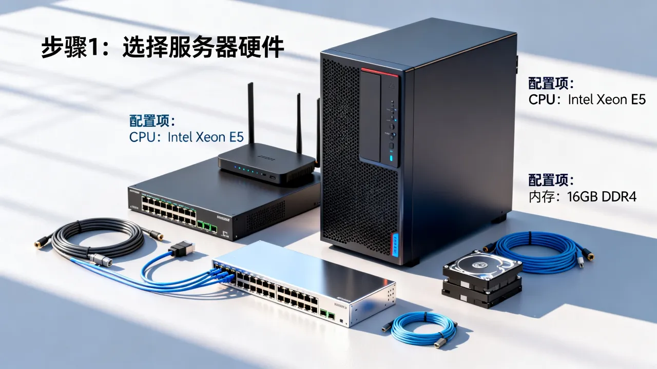 怎么搞宽带服务器，搭建服务器需要哪些配置呢？
