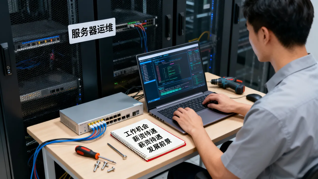 服务器运维好找工作不,薪资待遇和发展前景怎么样?