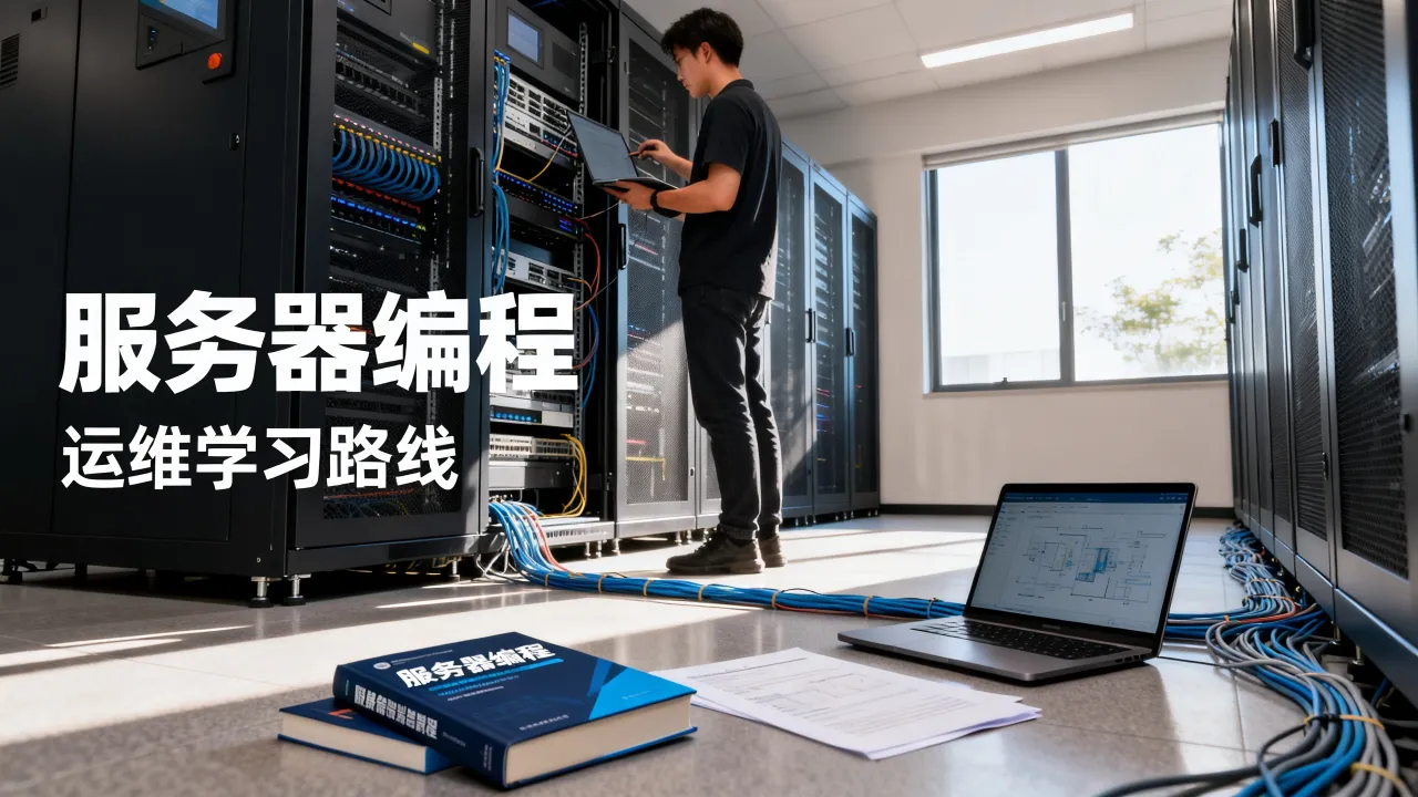 服务器编程和运维怎么做,服务器运维学习路线是什么