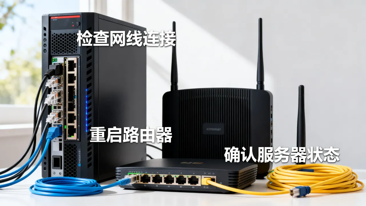网维服务器连接不上怎么办，连接失败原因及解决方法？