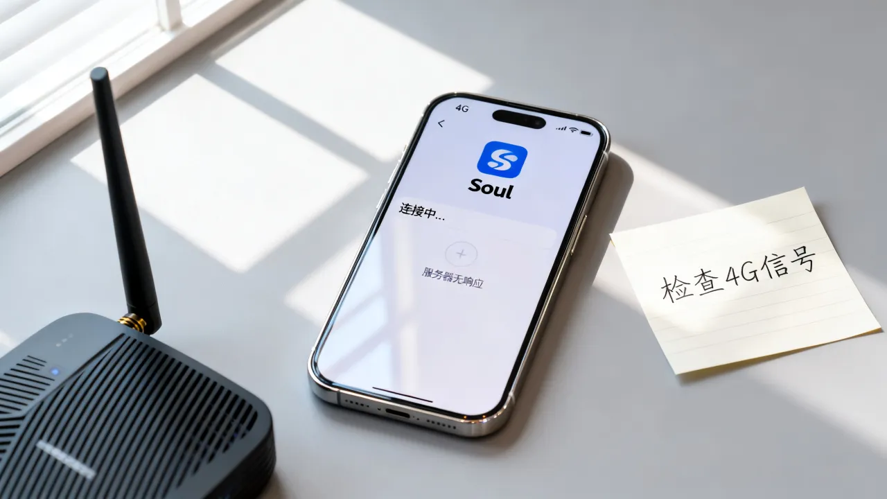 Soul为什么4G网络连不上服务器，Soul 4G连不上怎么办？