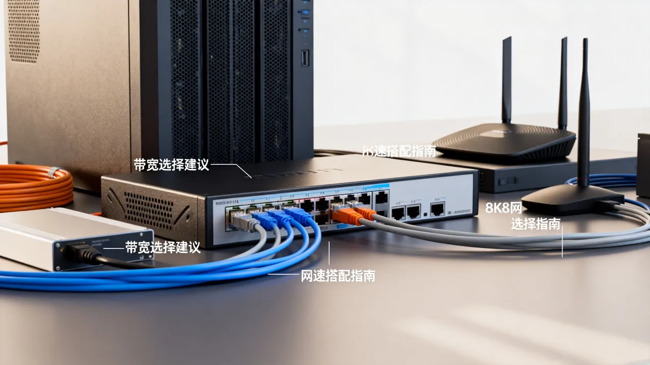 服务器网速怎么搭配,选择多大带宽才算合理?